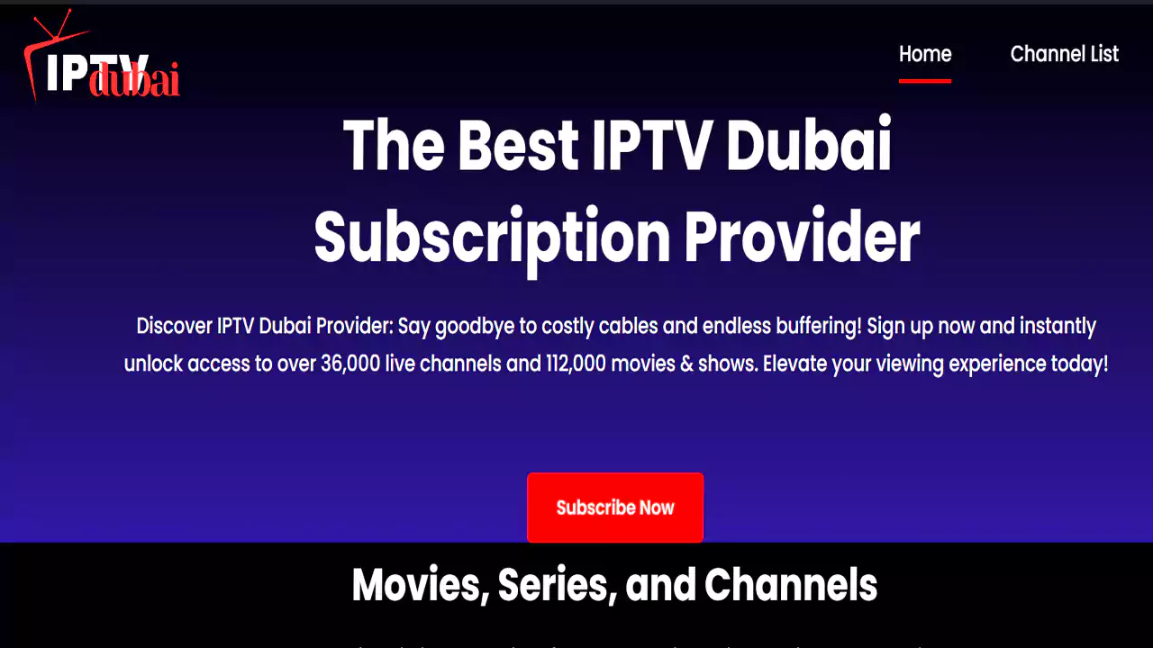 iptv subscription dubai